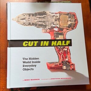 Chronicle Books 'Cut in Half' - Red and Black